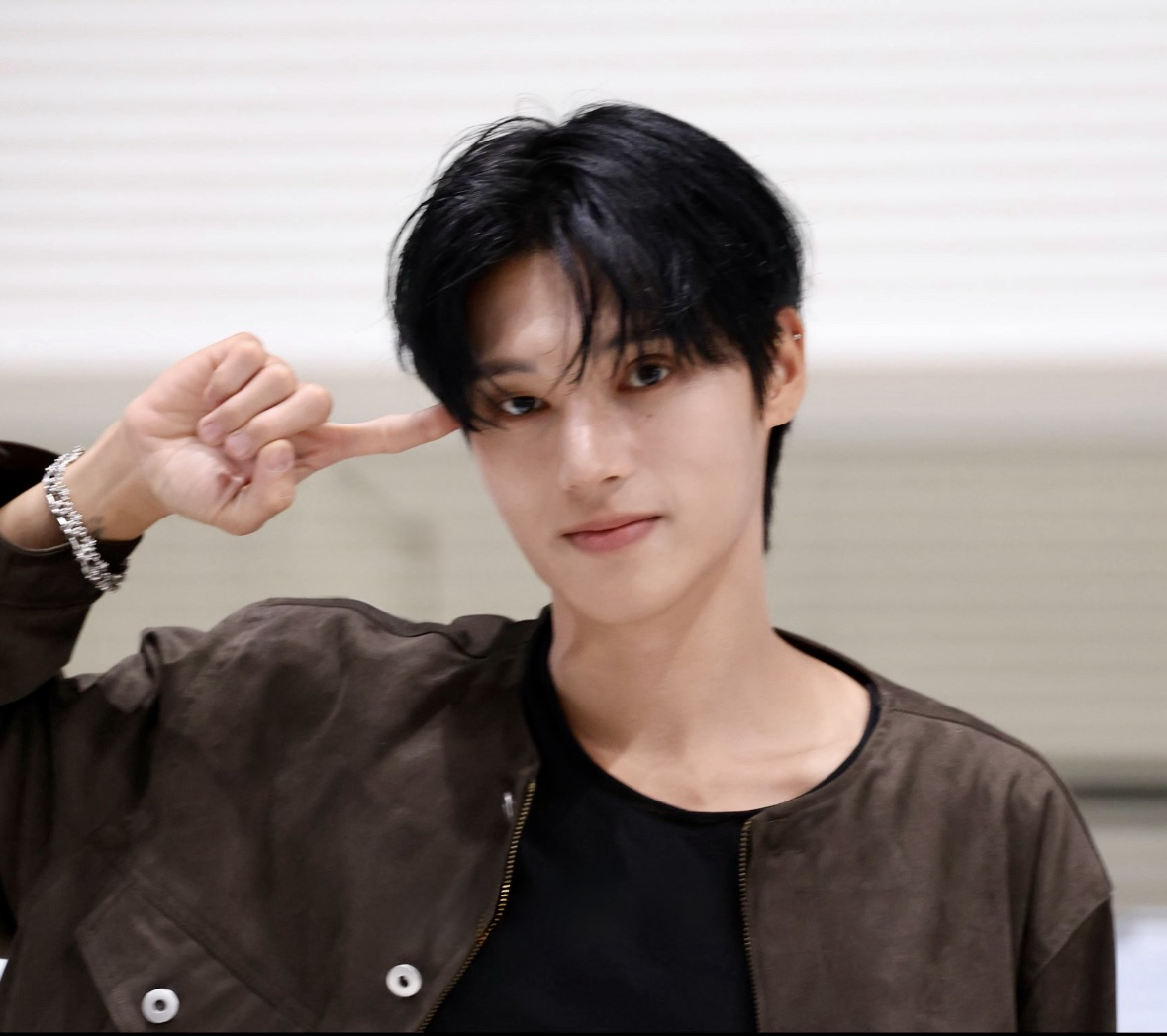 Recent activity shot of Wooyoung (ATEEZ)