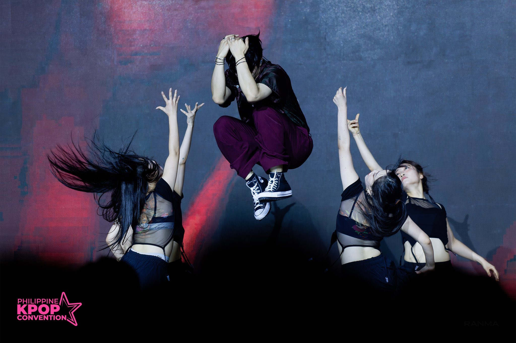 A moment captured by Rocky's fan
