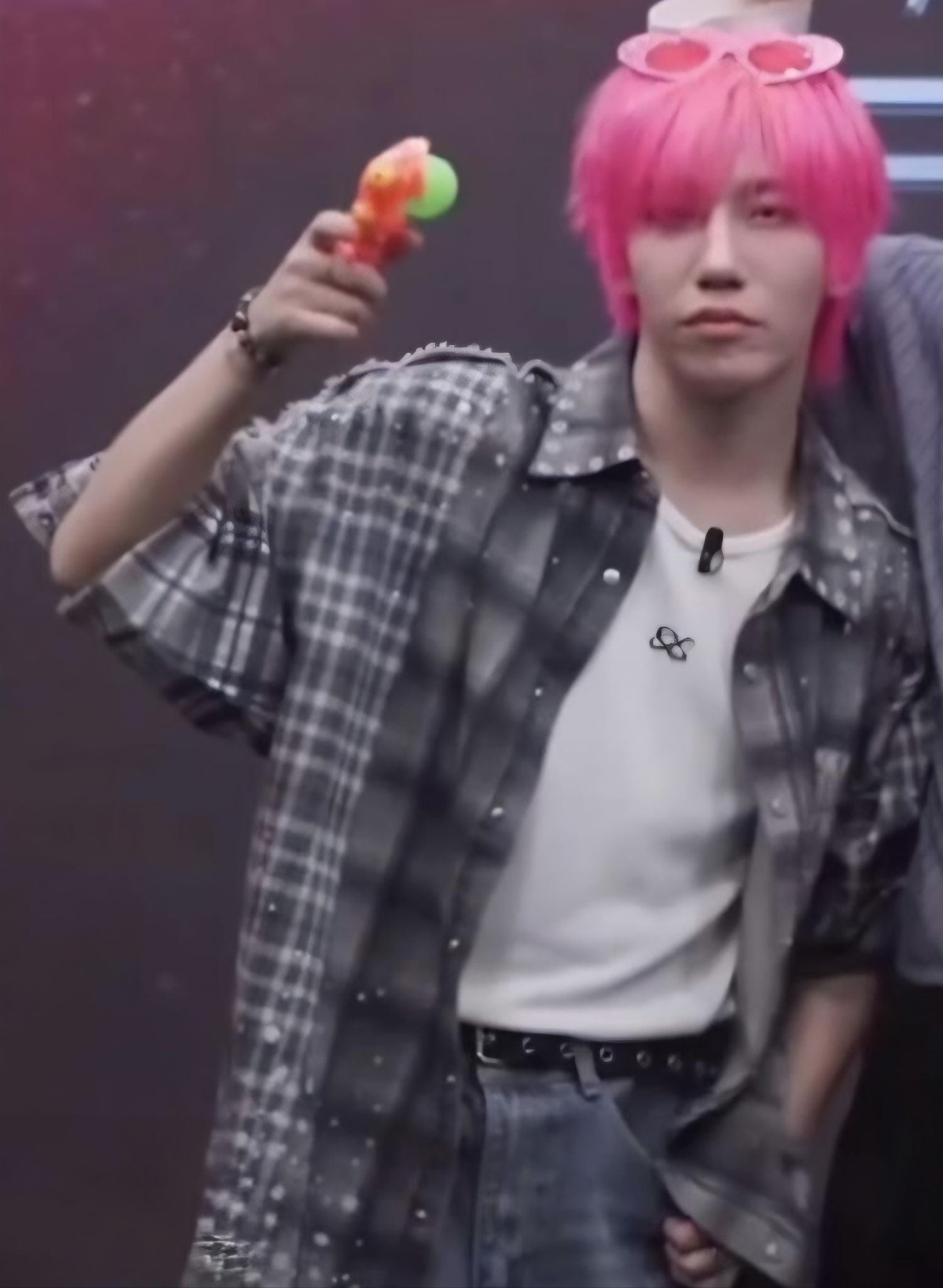 A moment captured by Zihao (BOY STORY)'s fan