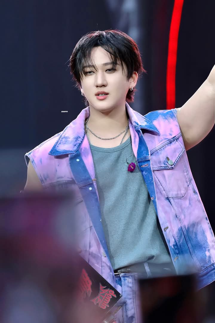 A moment captured by Changbin (Stray Kids)'s fan