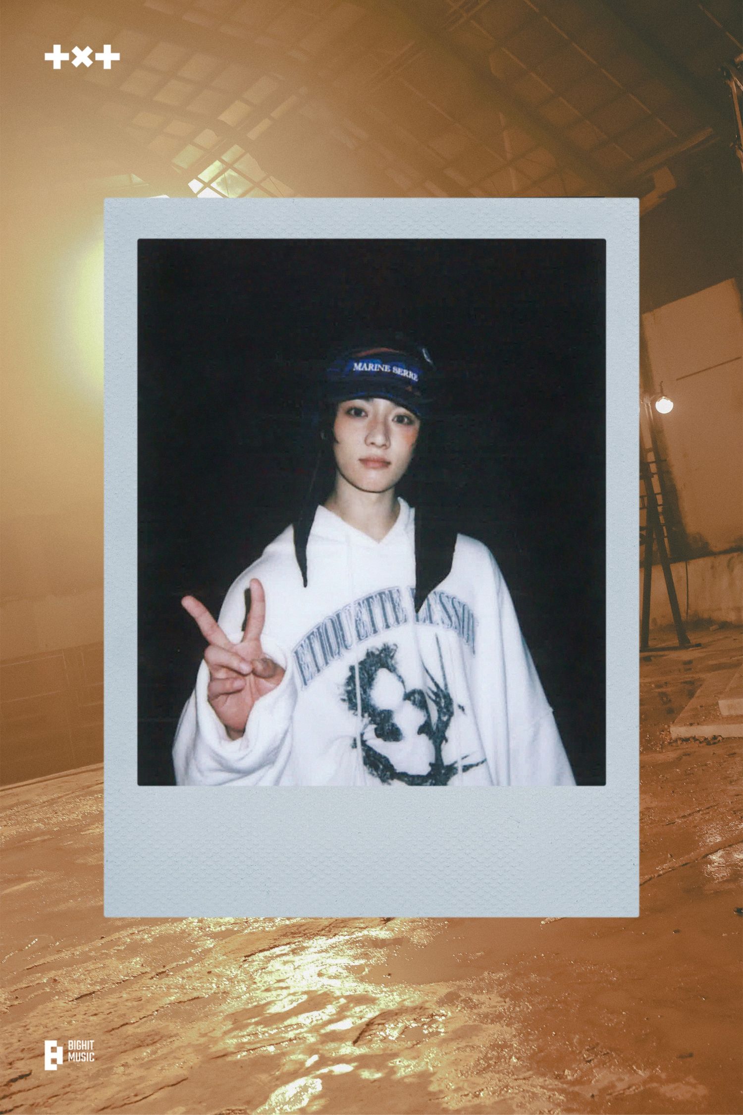 A moment captured by Beomgyu (TOMORROW X TOGETHER)'s fan