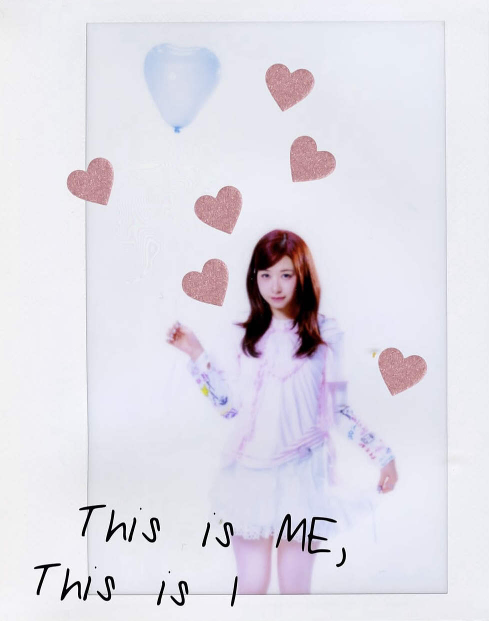 Recent activity shot of Kasahara Momona (ME:I)