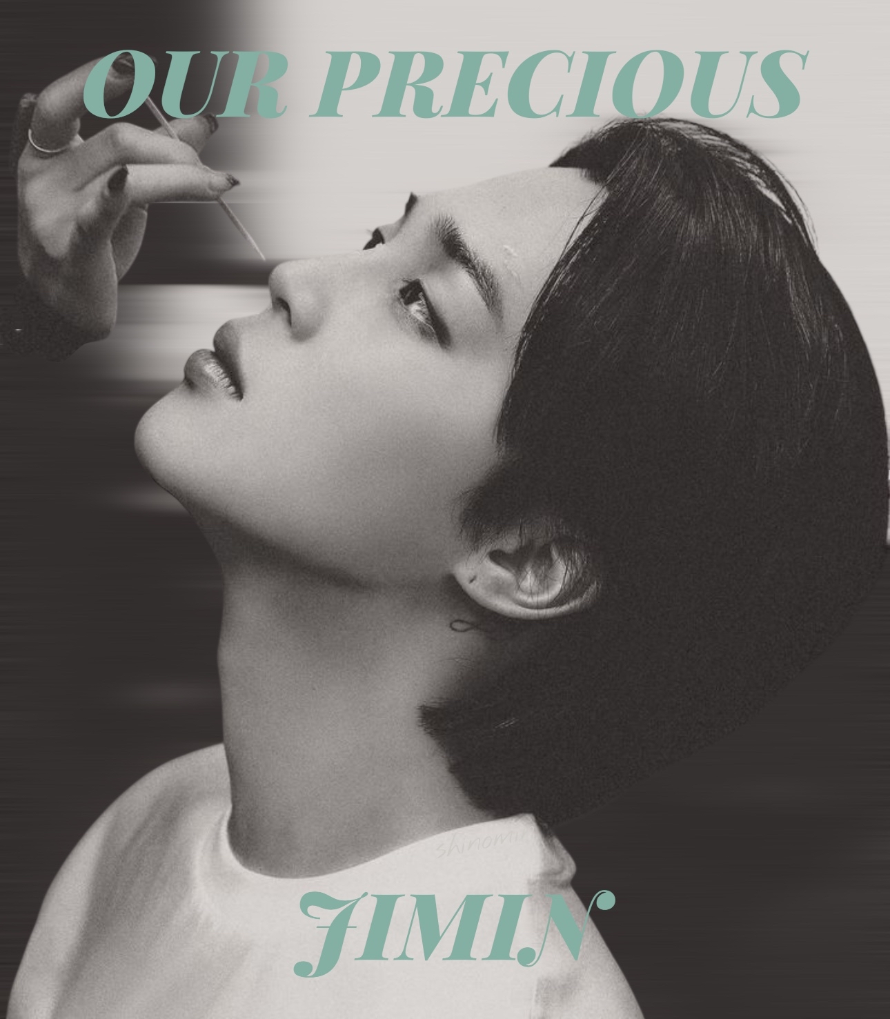 Recent activity shot of Jimin (BTS)