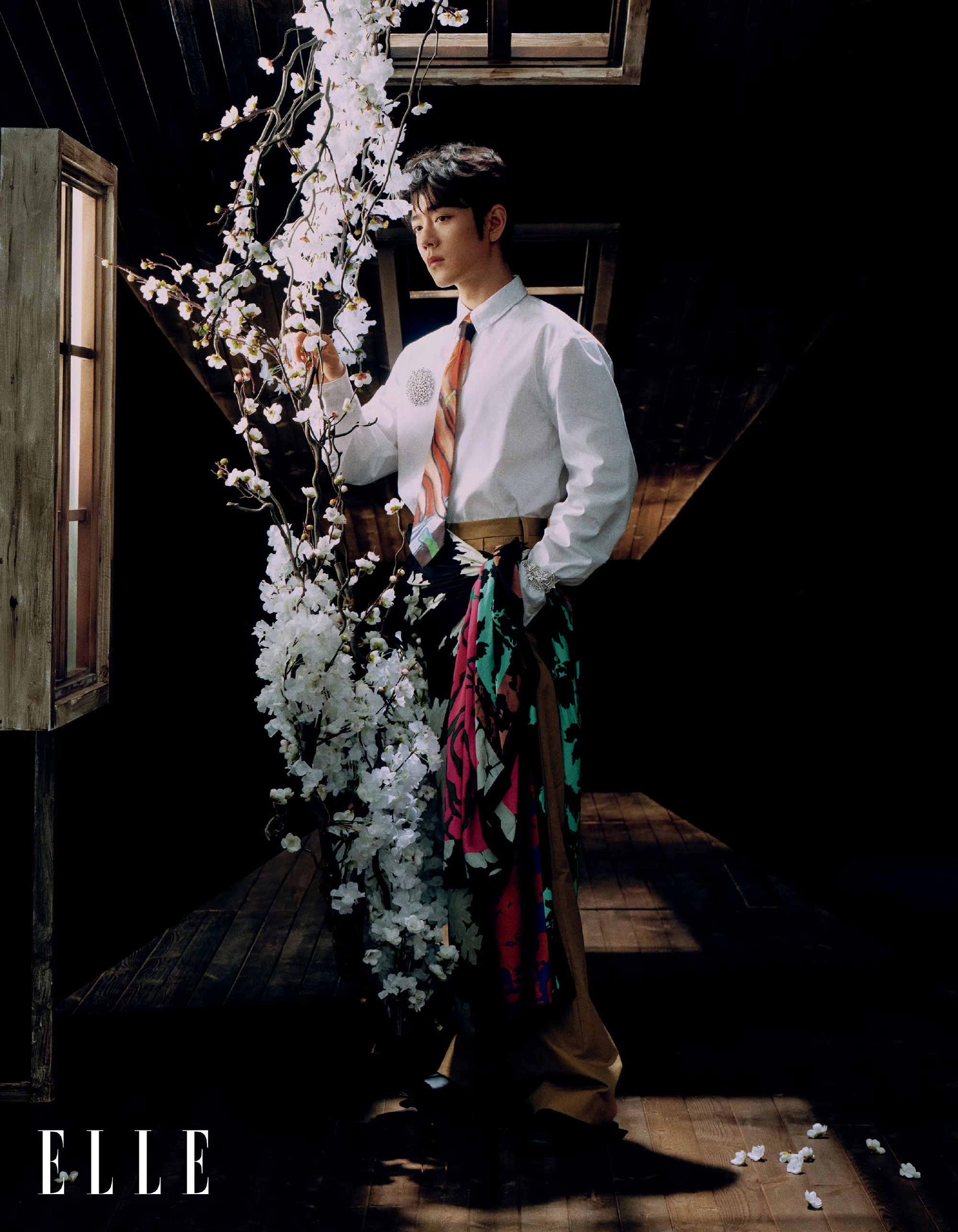 A moment captured by Xiao Zhan's fan