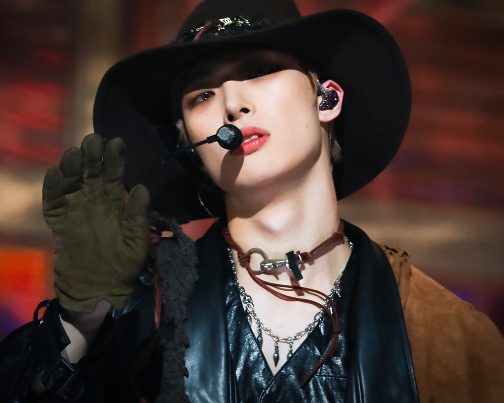 Recent activity shot of Mingi (ATEEZ)