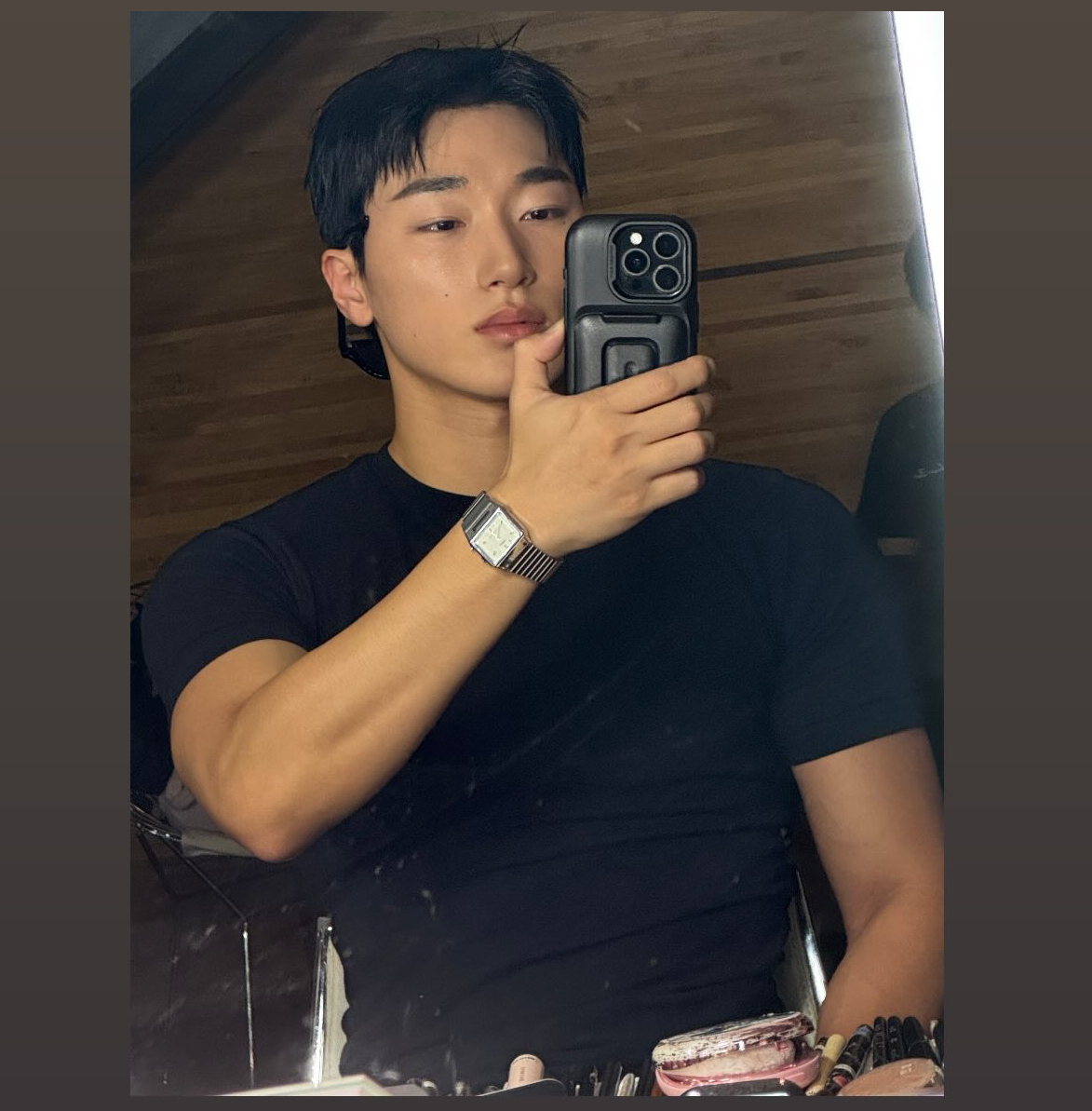 崔傘 (ATEEZ)粉絲拍下的瞬間