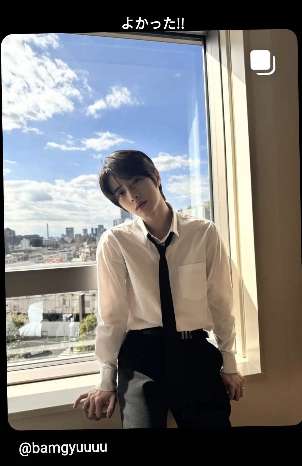 Behind-the-scenes cut of Beomgyu (TOMORROW X TOGETHER)