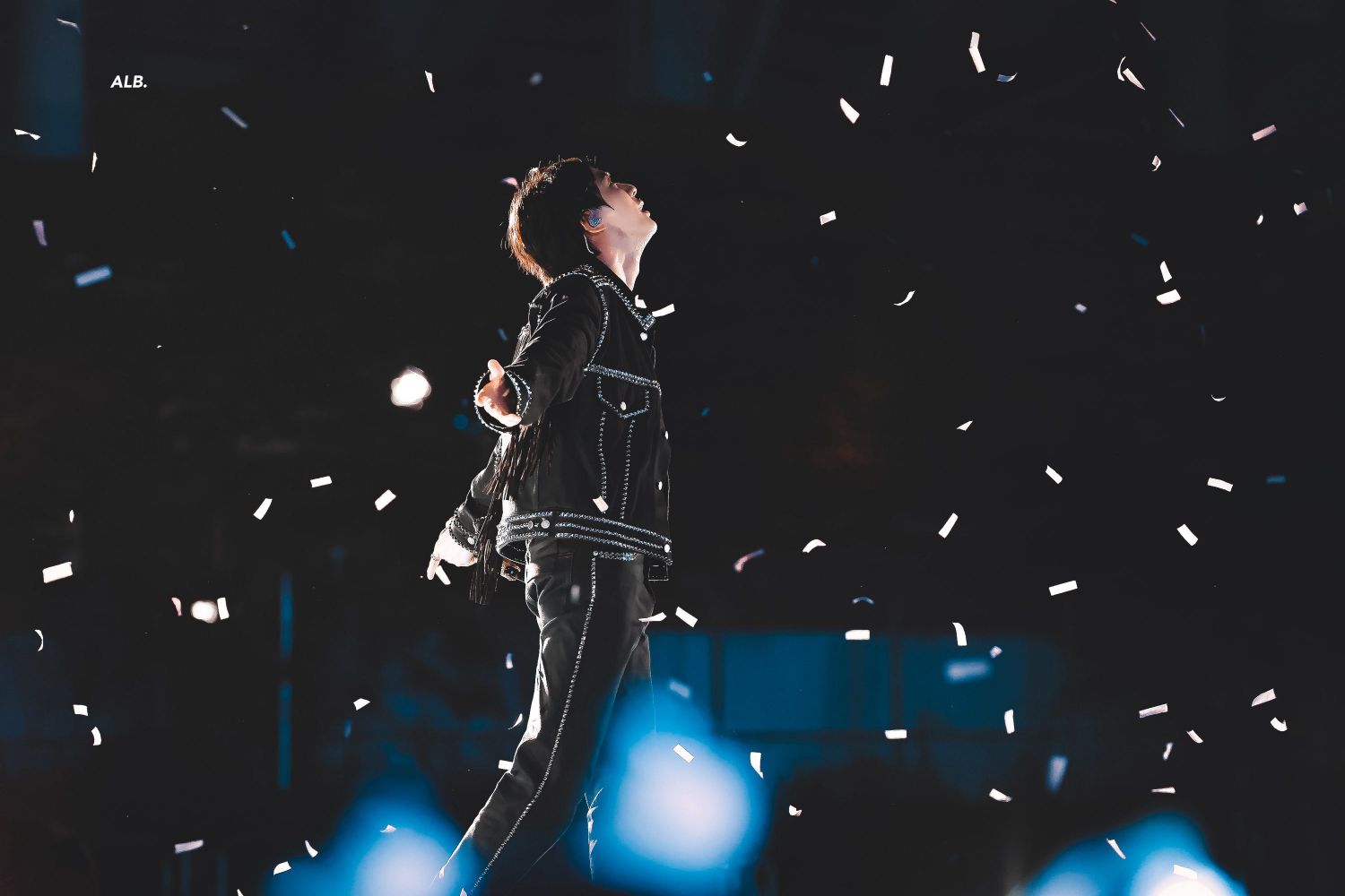 Recent activity shot of Jin (BTS)