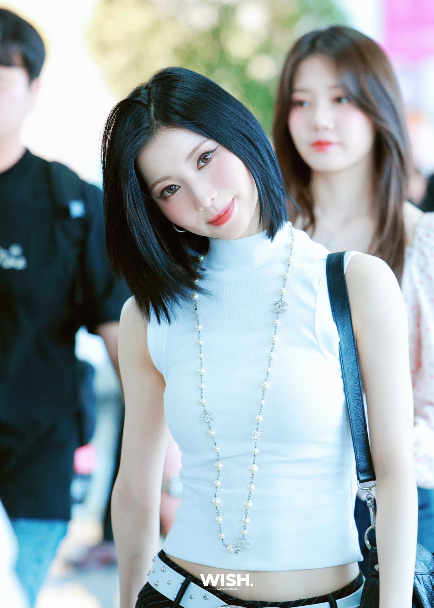 A moment captured by Asa (BABYMONSTER)'s fan