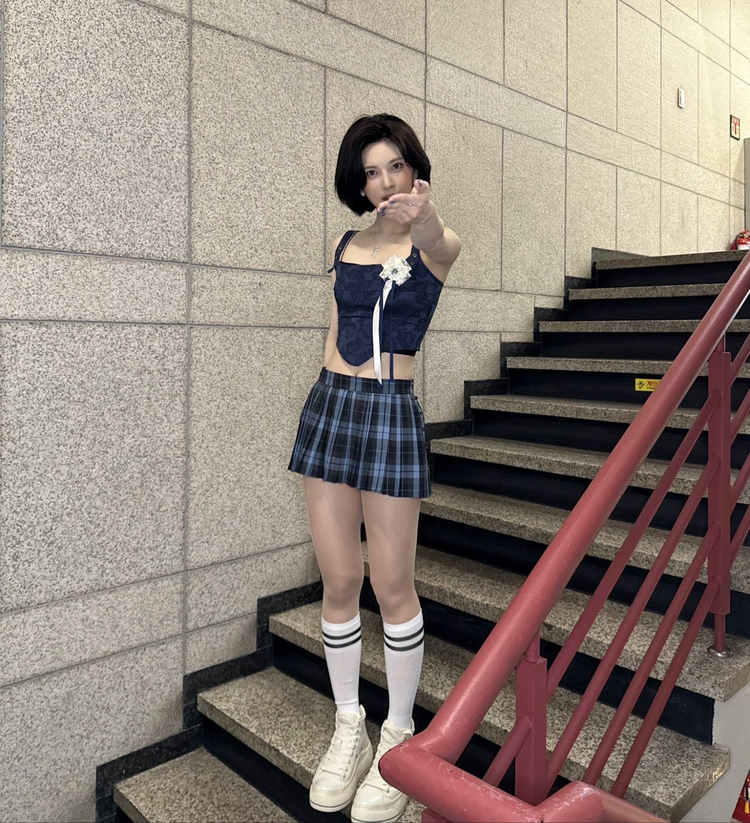 A moment captured by NMIXX's fan