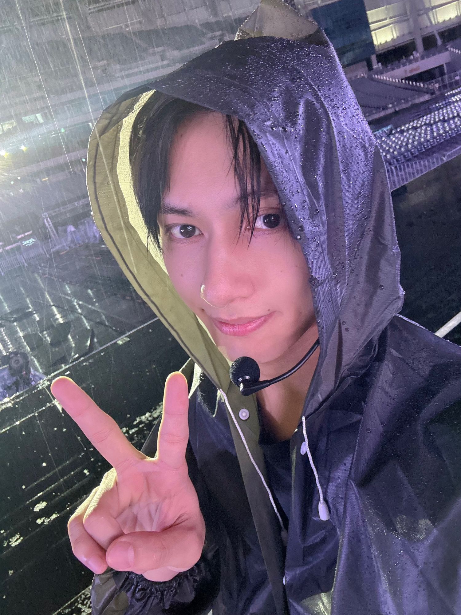 A moment captured by Jun (SEVENTEEN)'s fan