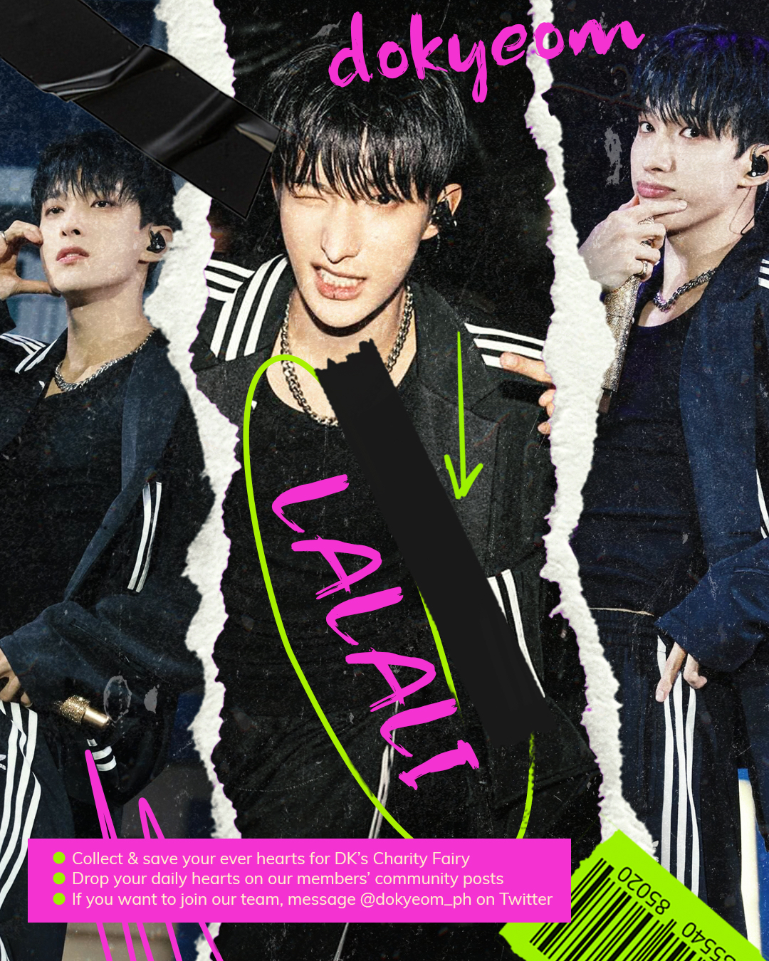 A moment captured by DK (SEVENTEEN)'s fan