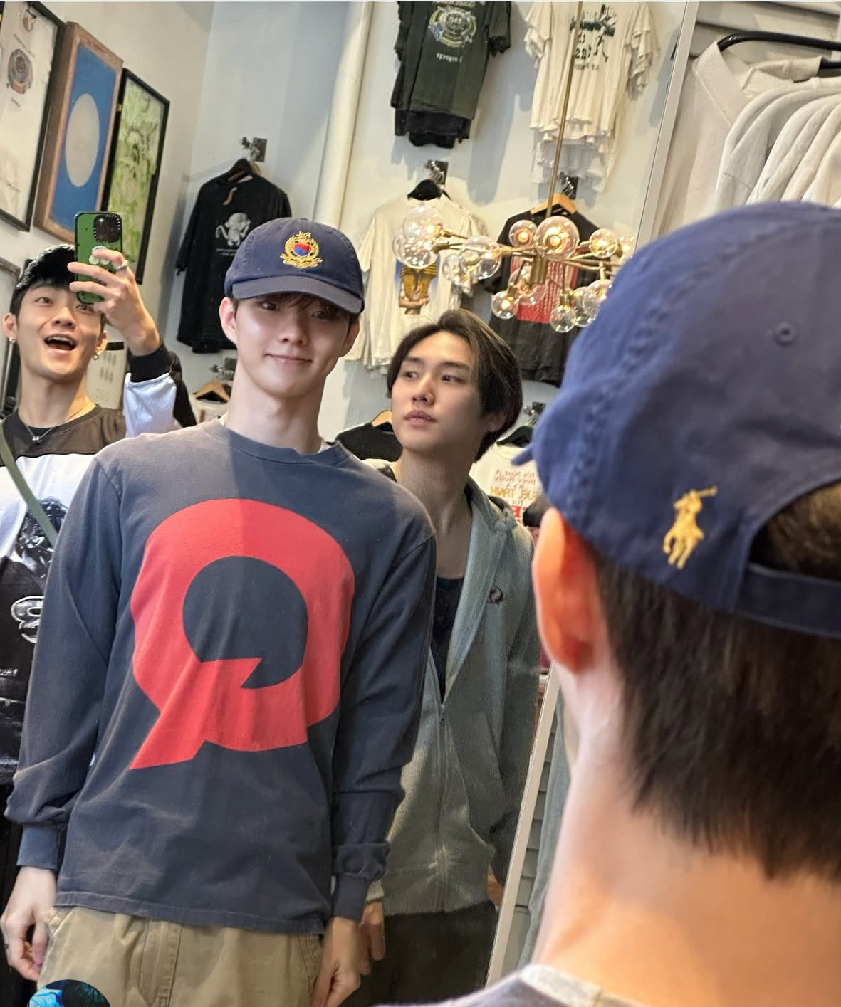 Recent activity shot of THE BOYZ