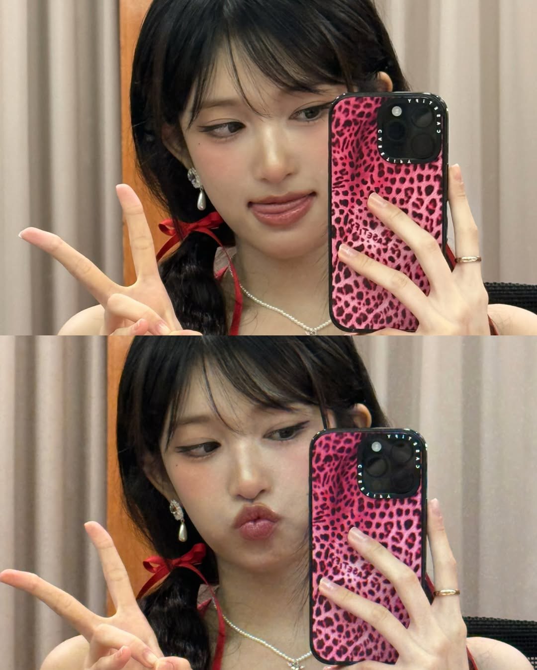 Recent activity shot of Leeseo (IVE)