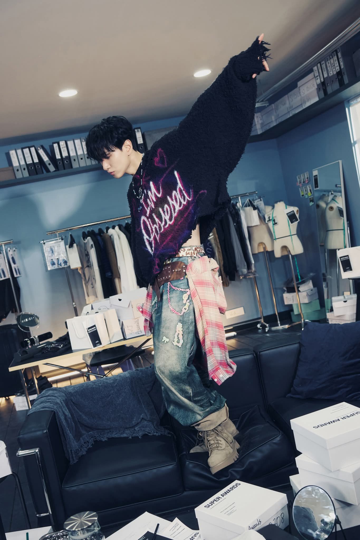 Behind-the-scenes cut of Eunhyuk (Super Junior)