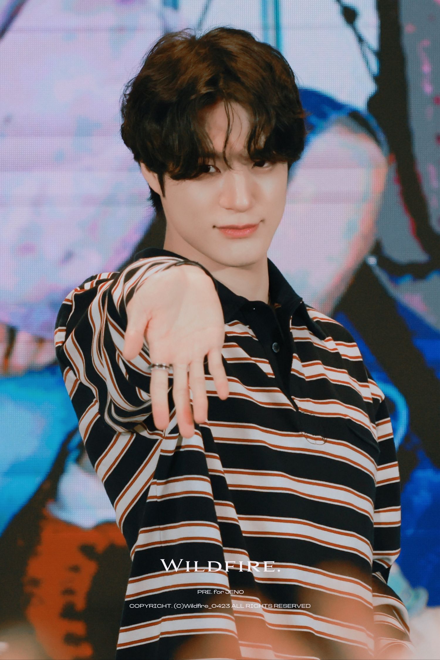 A moment captured by Jeno (NCT DREAM)'s fan