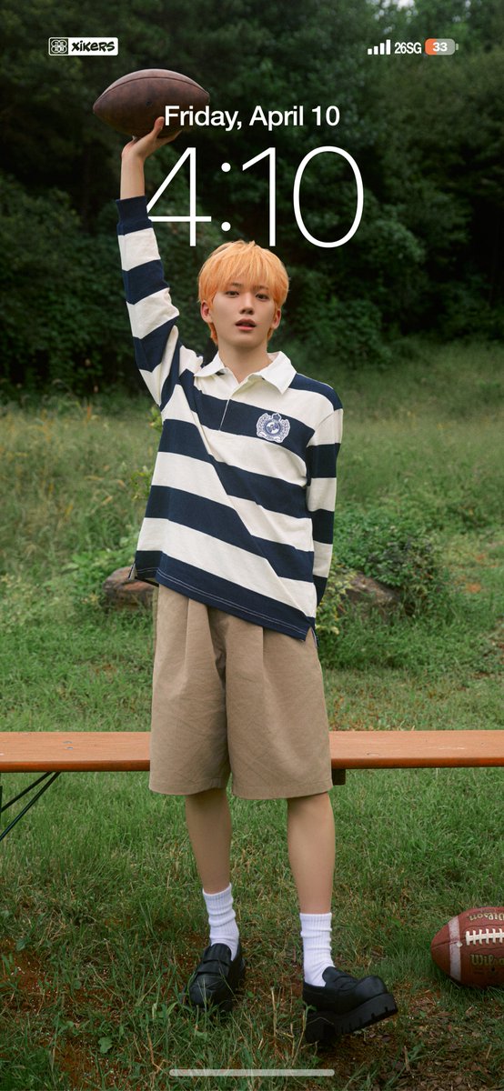 A moment captured by Xikers's fan