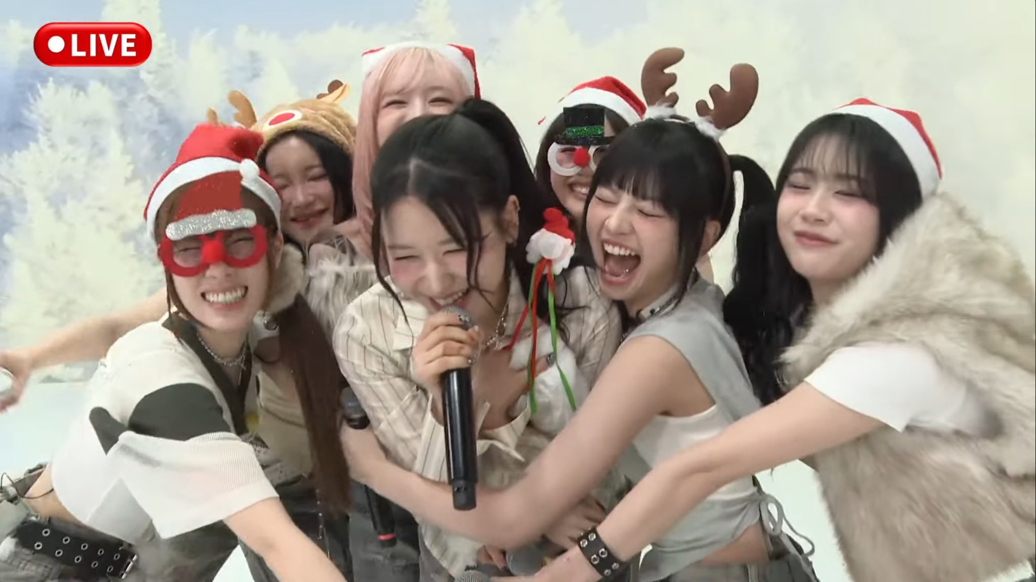 Recent activity shot of Kasahara Momona (ME:I)