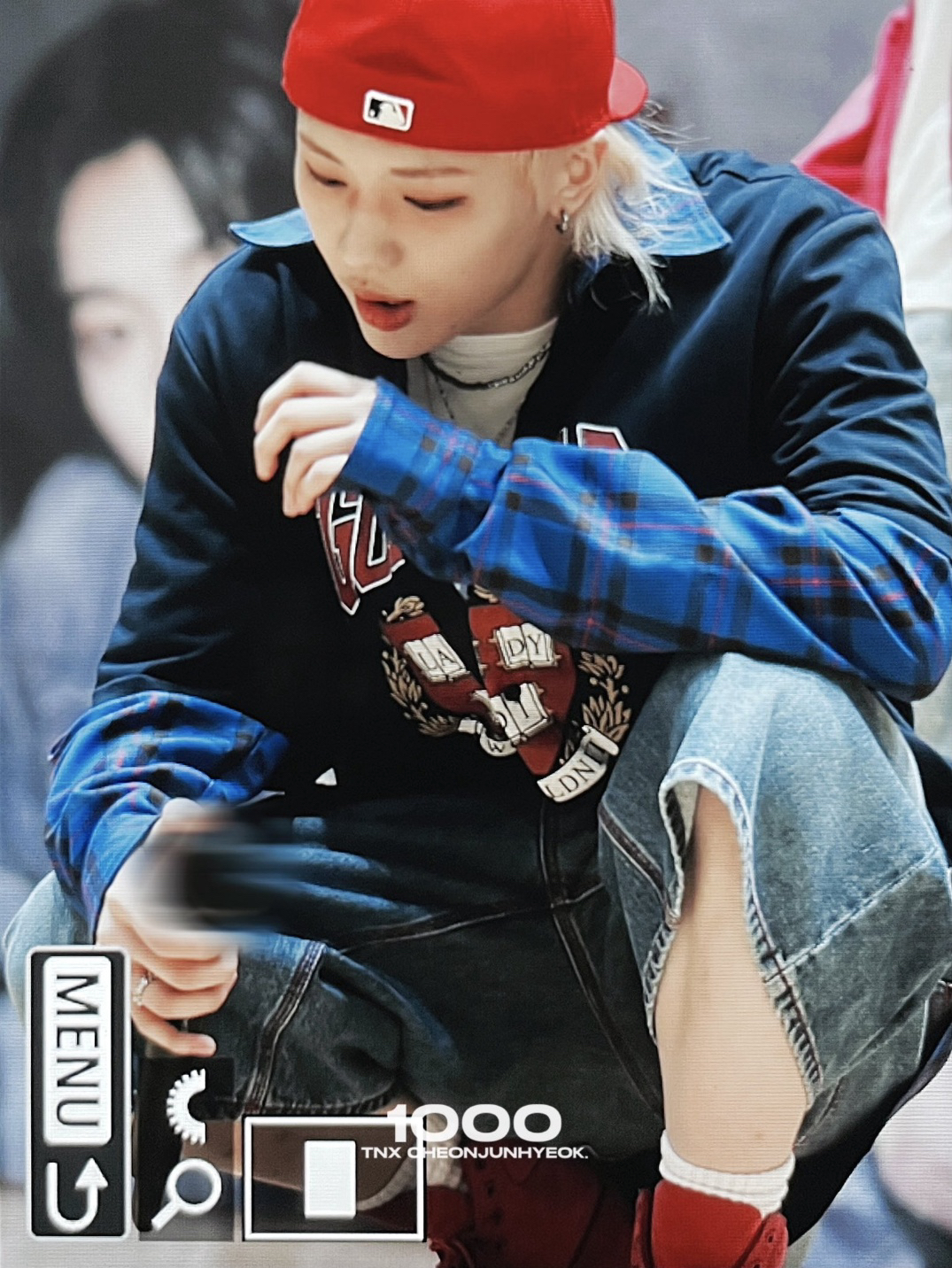A moment captured by Junhyeok (TNX)'s fan