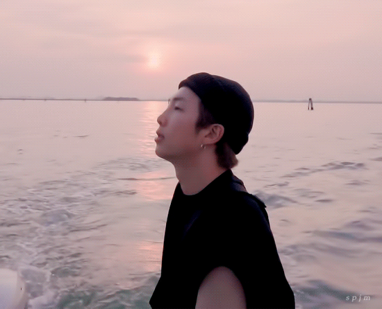 Recent activity shot of RM (BTS)