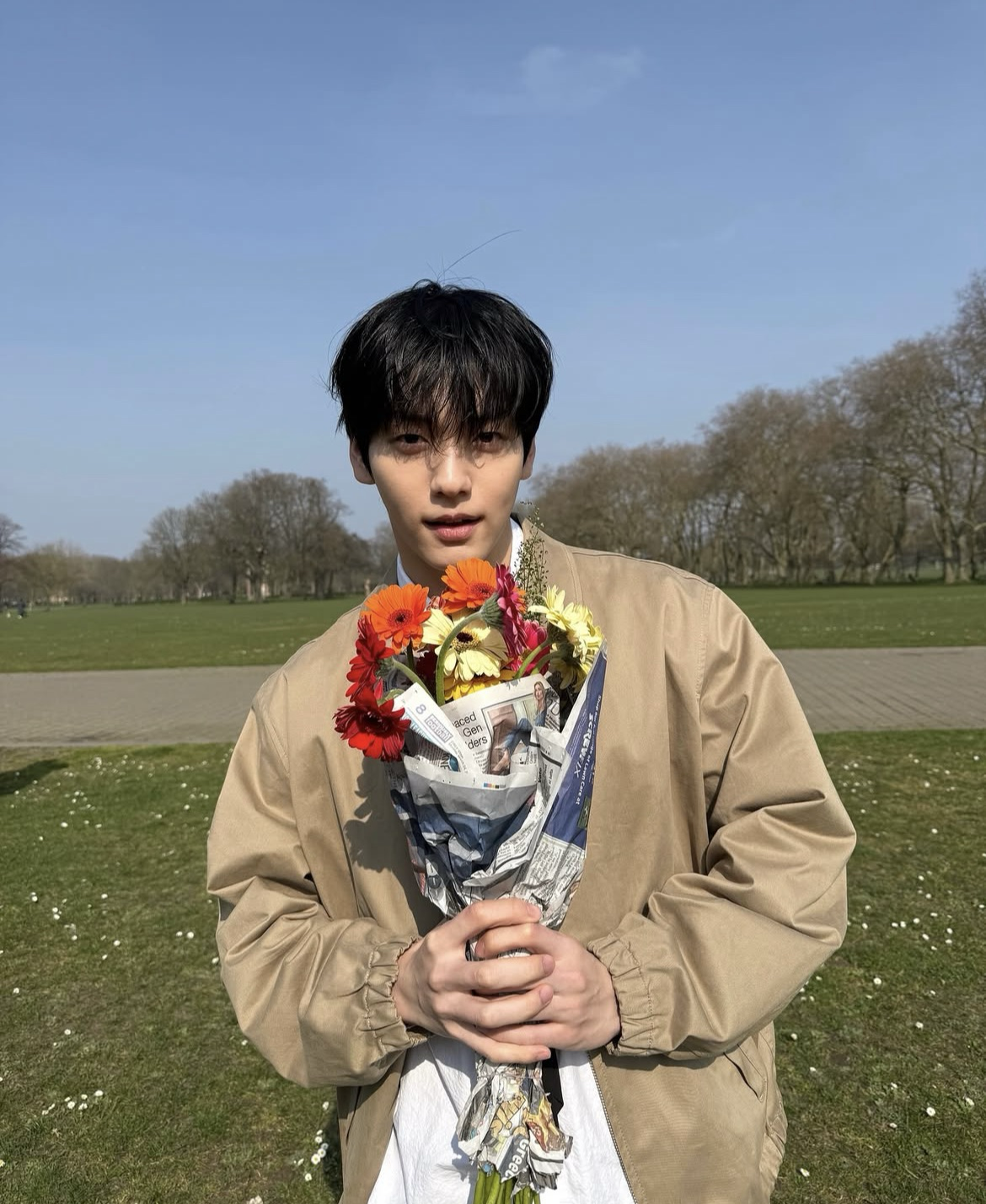Recent activity shot of Soobin (TOMORROW X TOGETHER)