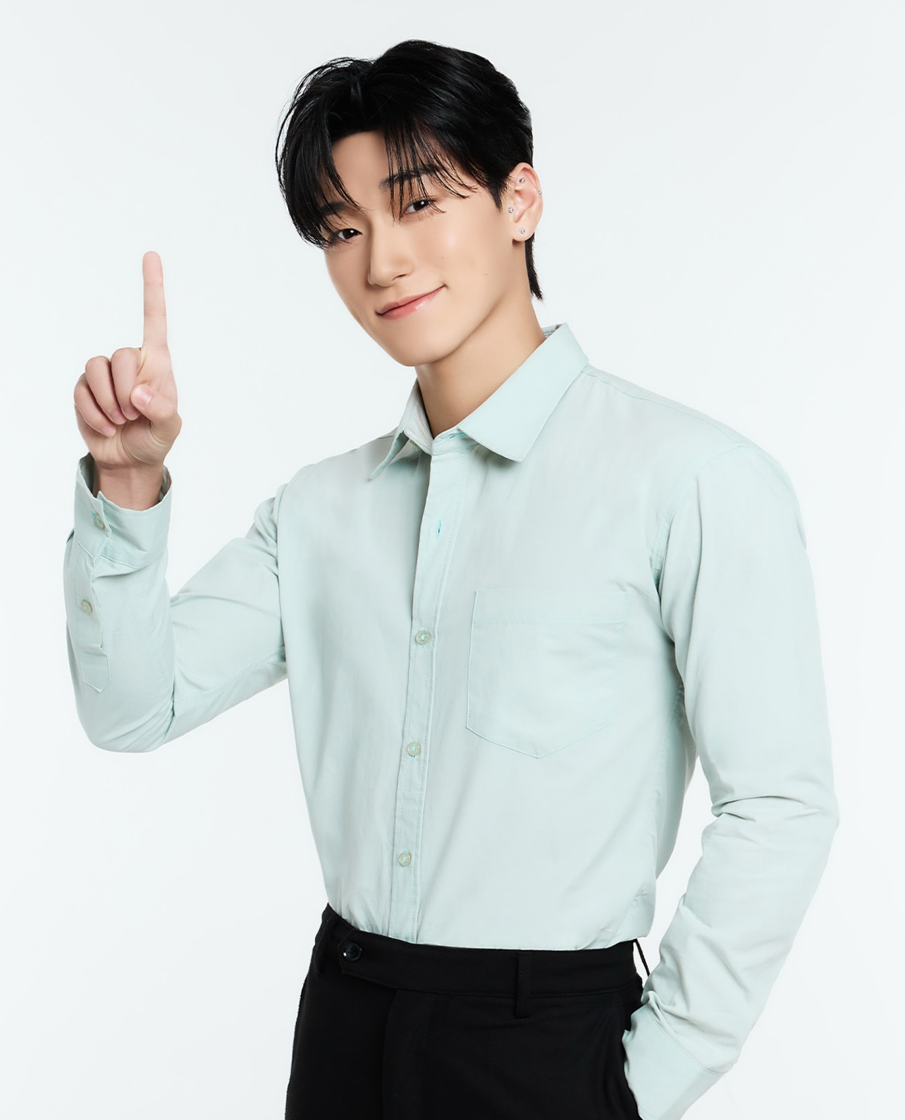 A moment captured by San (ATEEZ)'s fan
