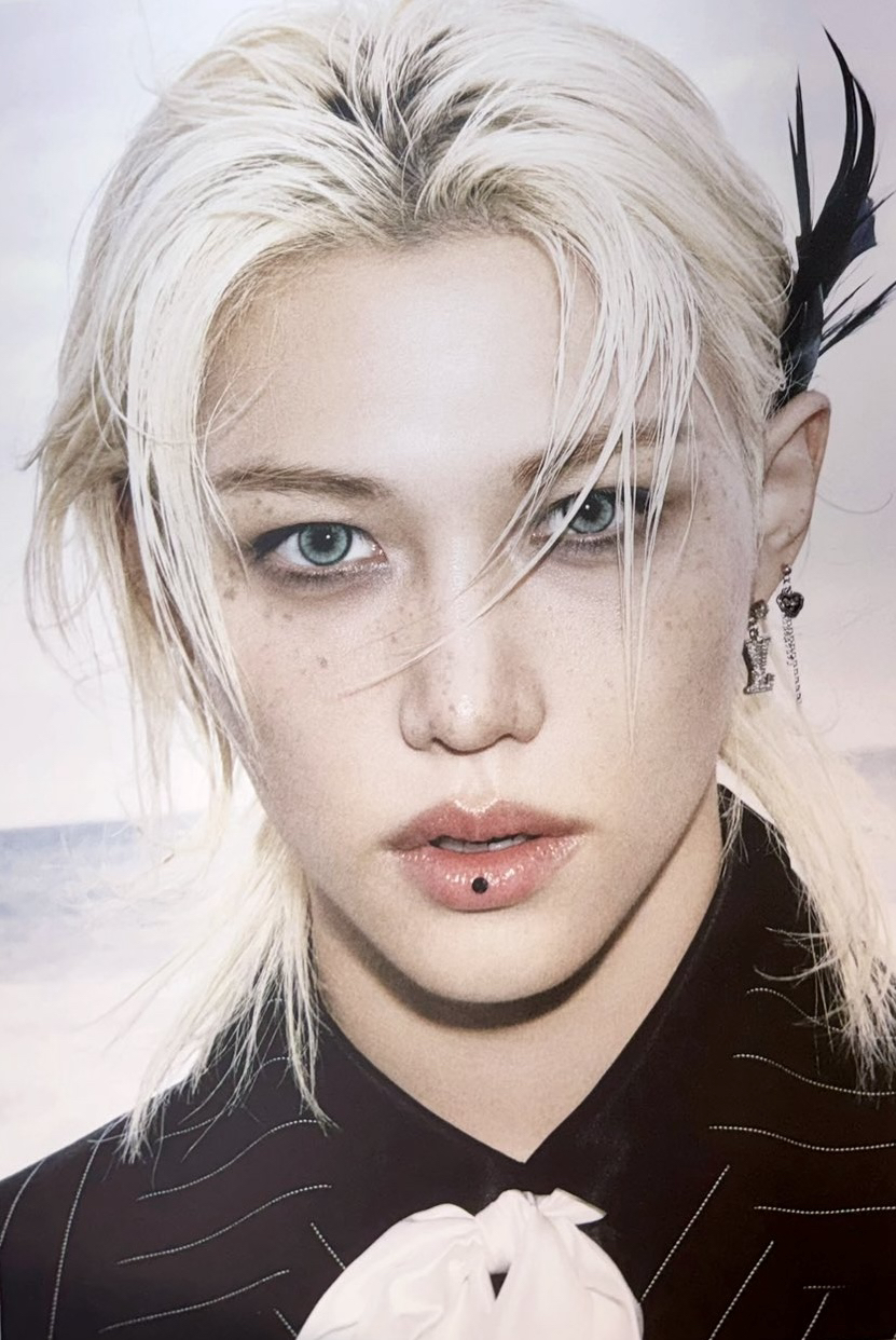 A moment captured by Felix (Stray Kids)'s fan