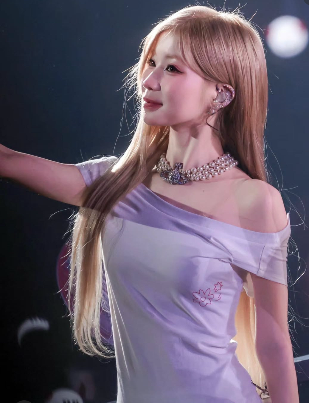 Recent activity shot of Asa (BABYMONSTER)