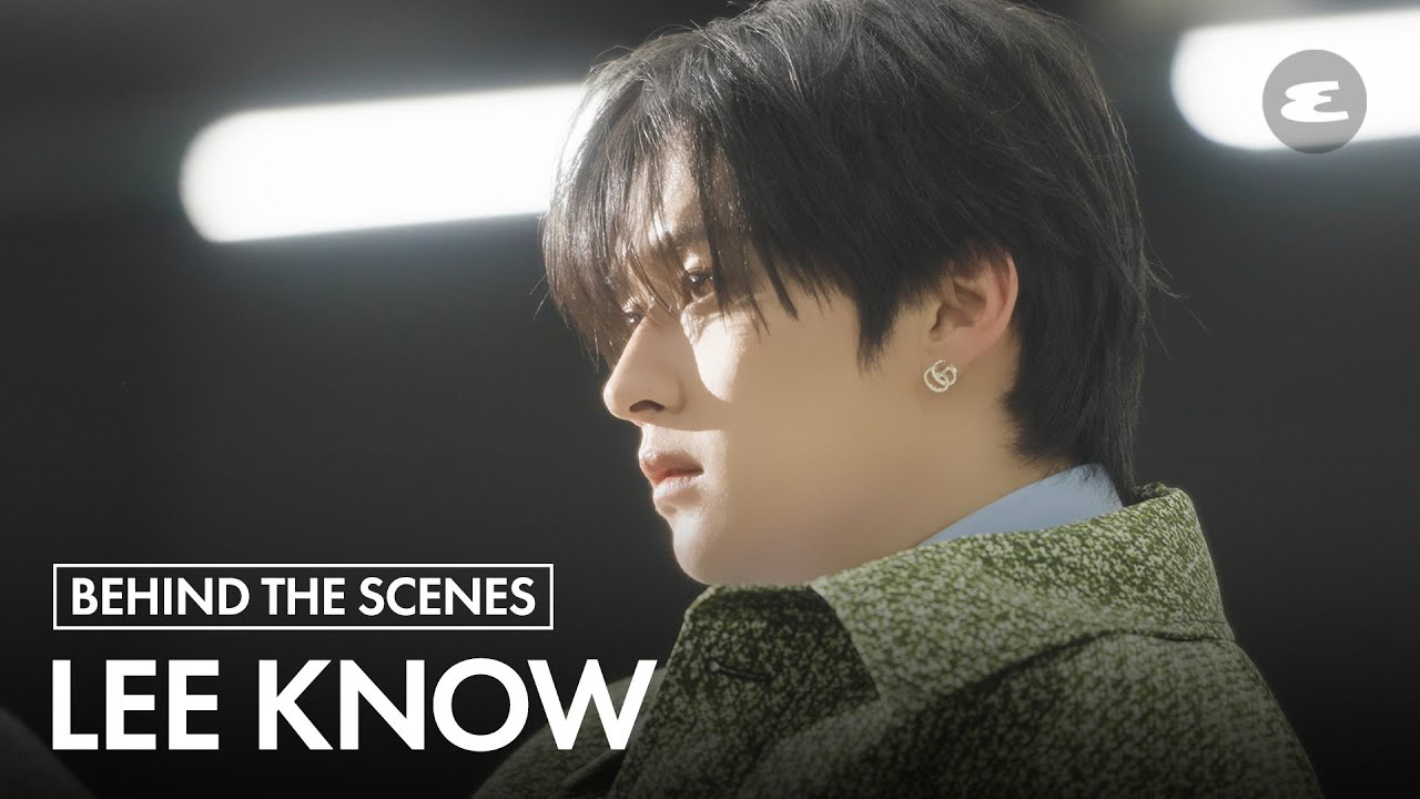 A moment captured by Lee Know (Stray Kids)'s fan