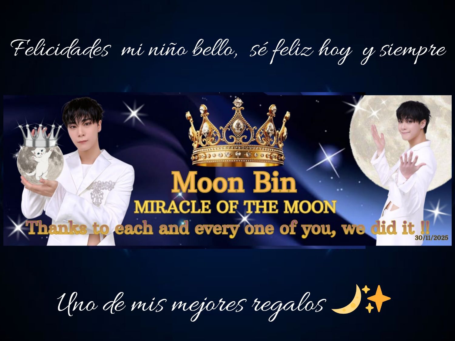 A moment captured by Moonbin (ASTRO)'s fan