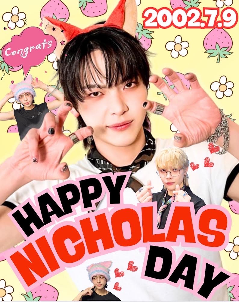 Recent activity shot of Nicholas (&TEAM)