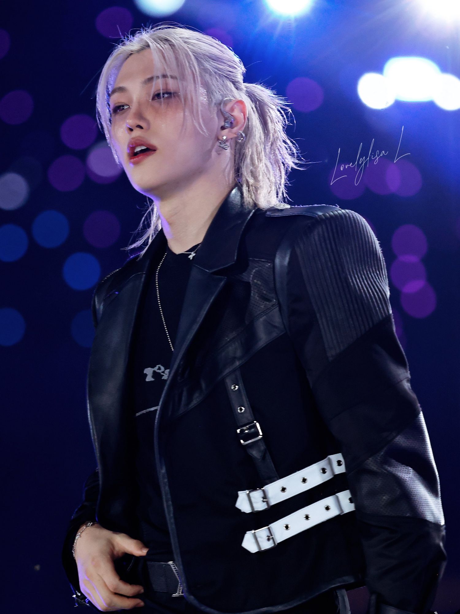 Recent activity shot of Felix (Stray Kids)