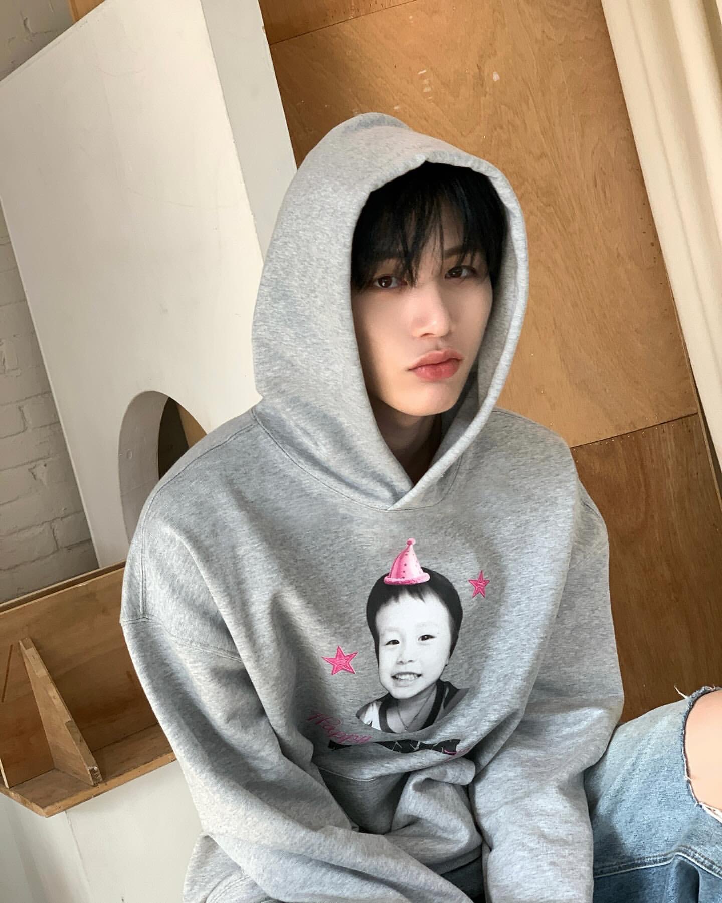 Recent activity shot of Taesan (BOYNEXTDOOR)