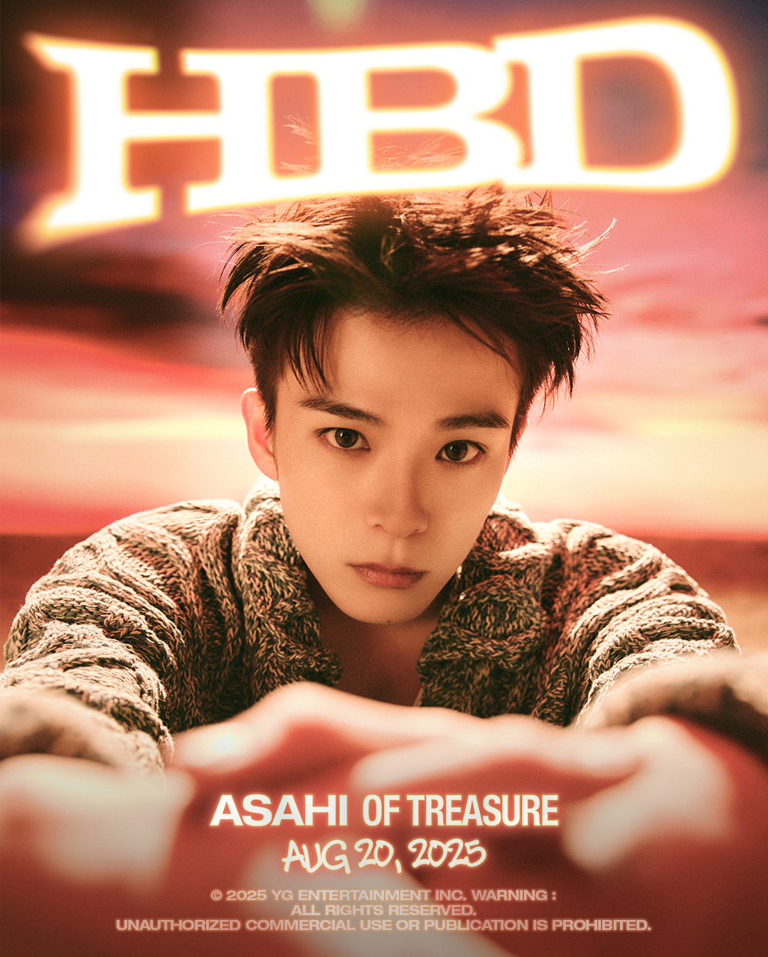 Recent activity shot of Asahi (TREASURE)