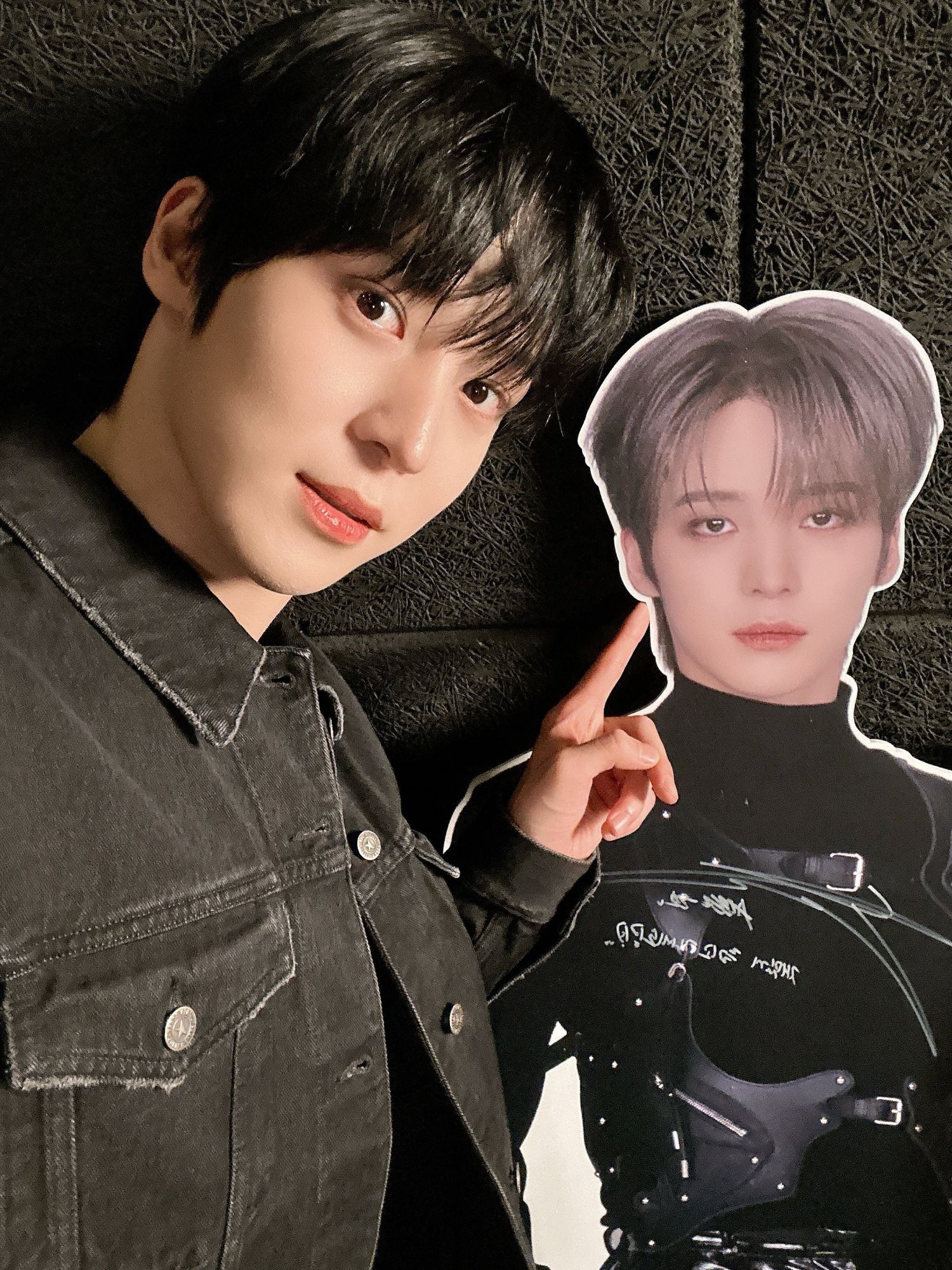 Recent activity shot of Yunho (ATEEZ)