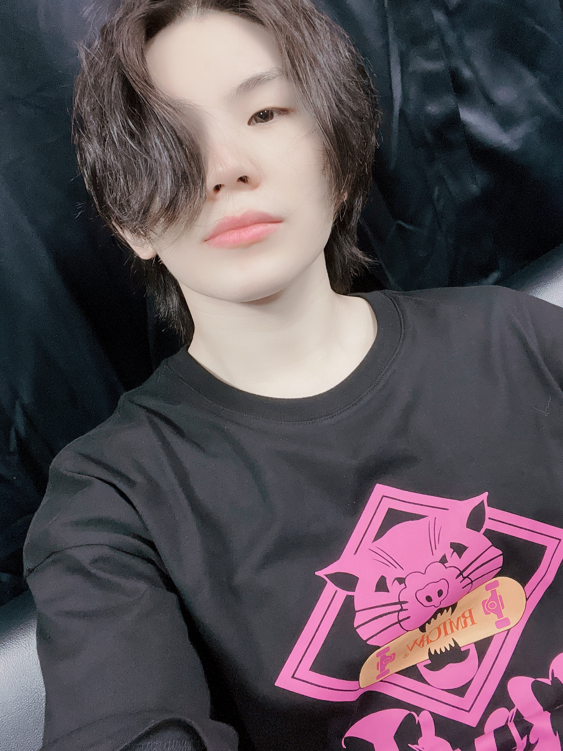 Recent activity shot of Woozi (SEVENTEEN)