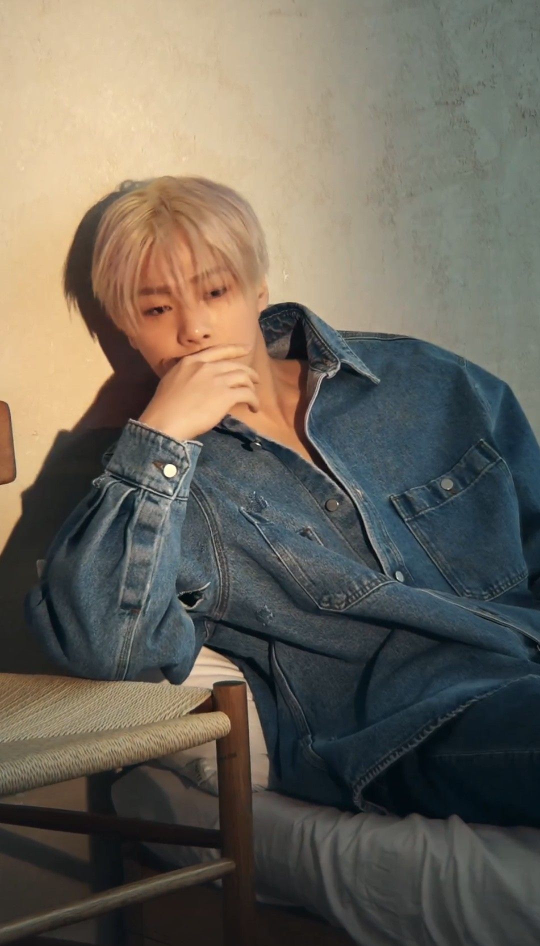 Recent activity shot of Moonbin (ASTRO)