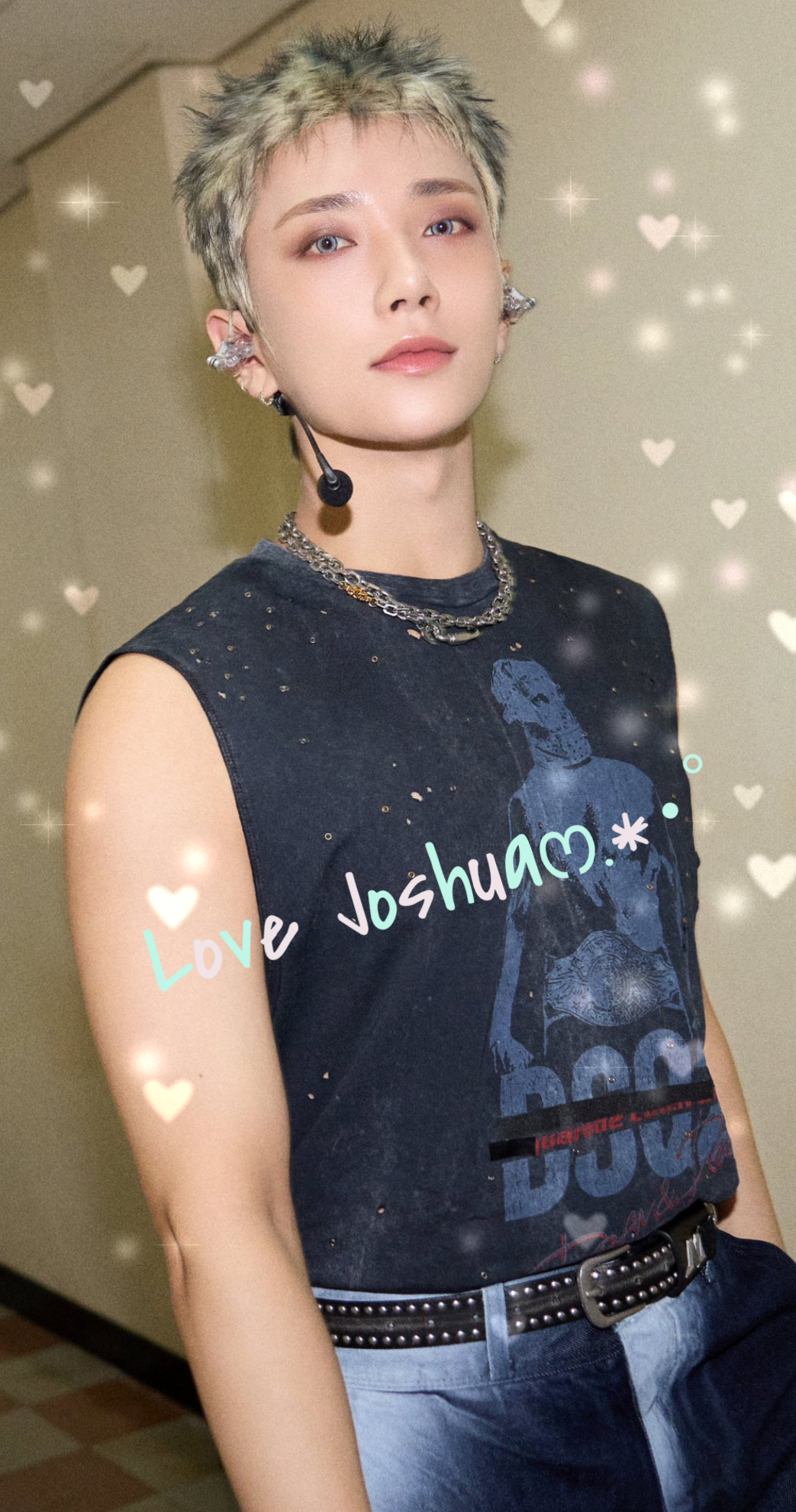 Fan-made special wallpaper for Joshua (SEVENTEEN)