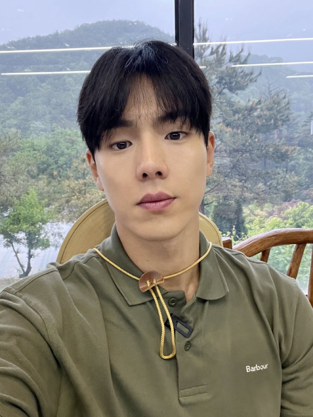 Momen yang diabadikan oleh penggemar Shownu (MONSTA X)
