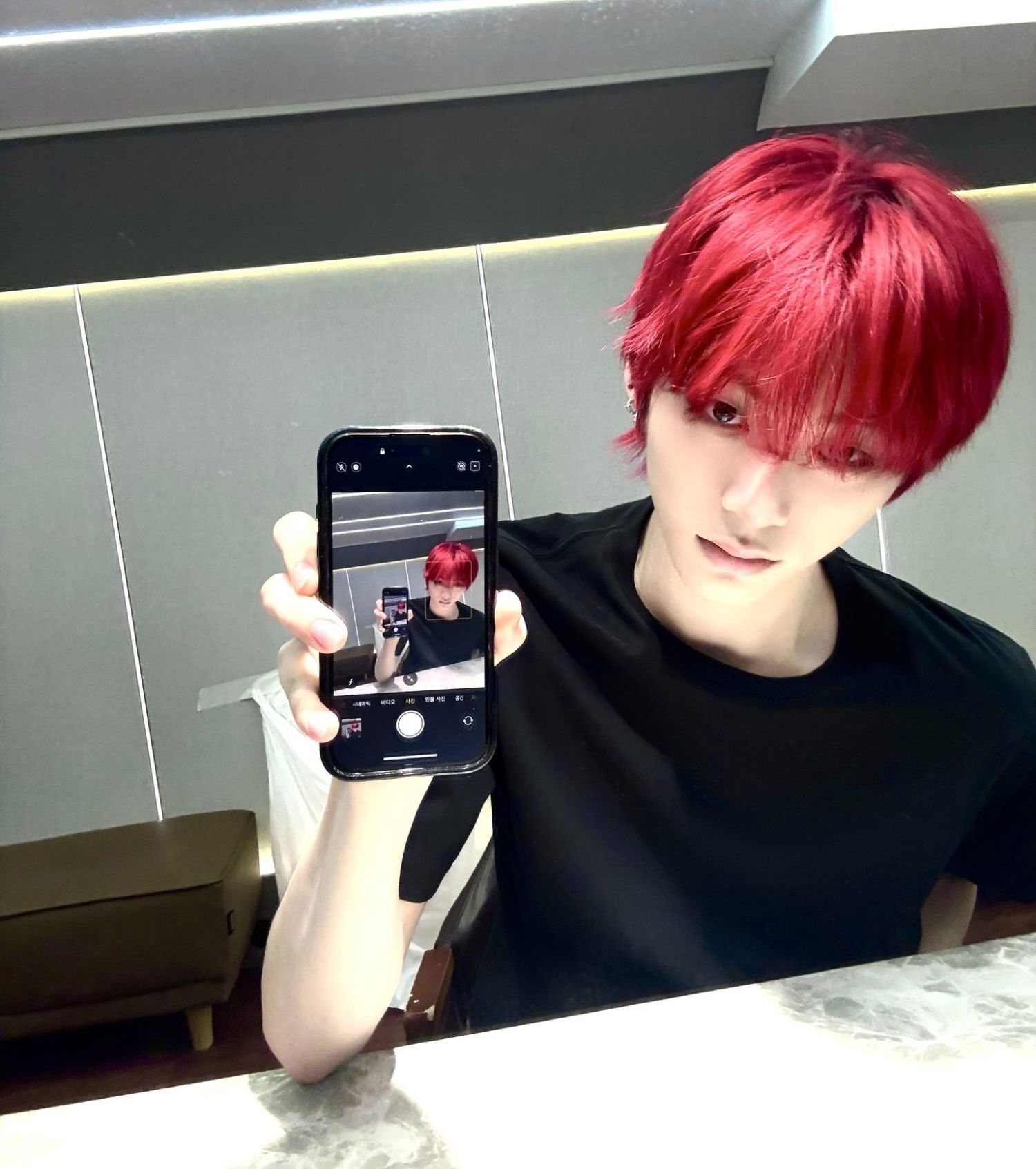 Recent activity shot of Taesan (BOYNEXTDOOR)