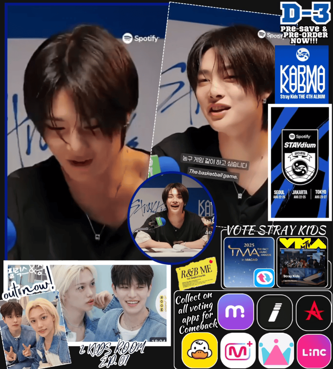 Recent activity shot of I.N (Stray Kids)