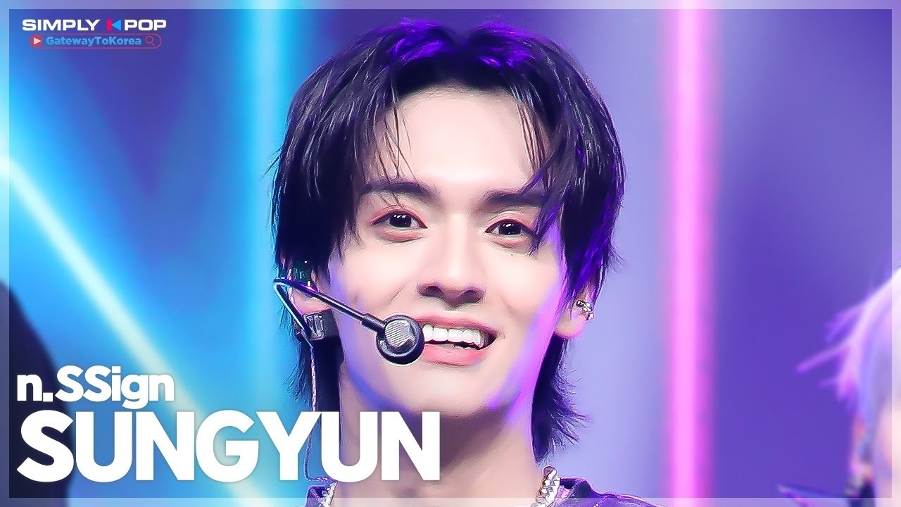 Behind-the-scenes cut of Sungyun (n.SSign)