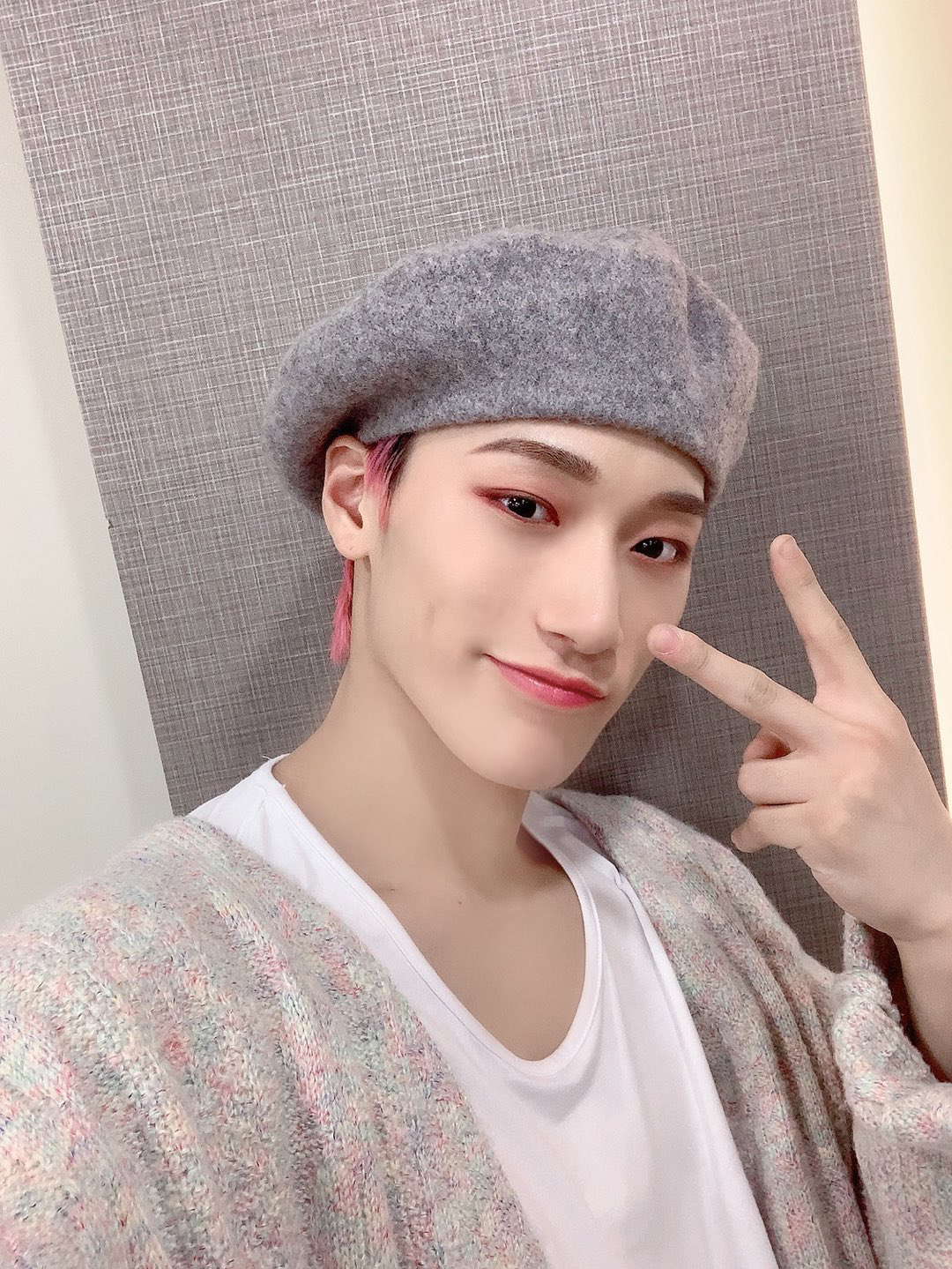 A moment captured by San (ATEEZ)'s fan