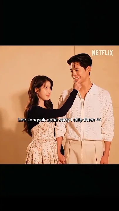 Behind-the-scenes cut of IU