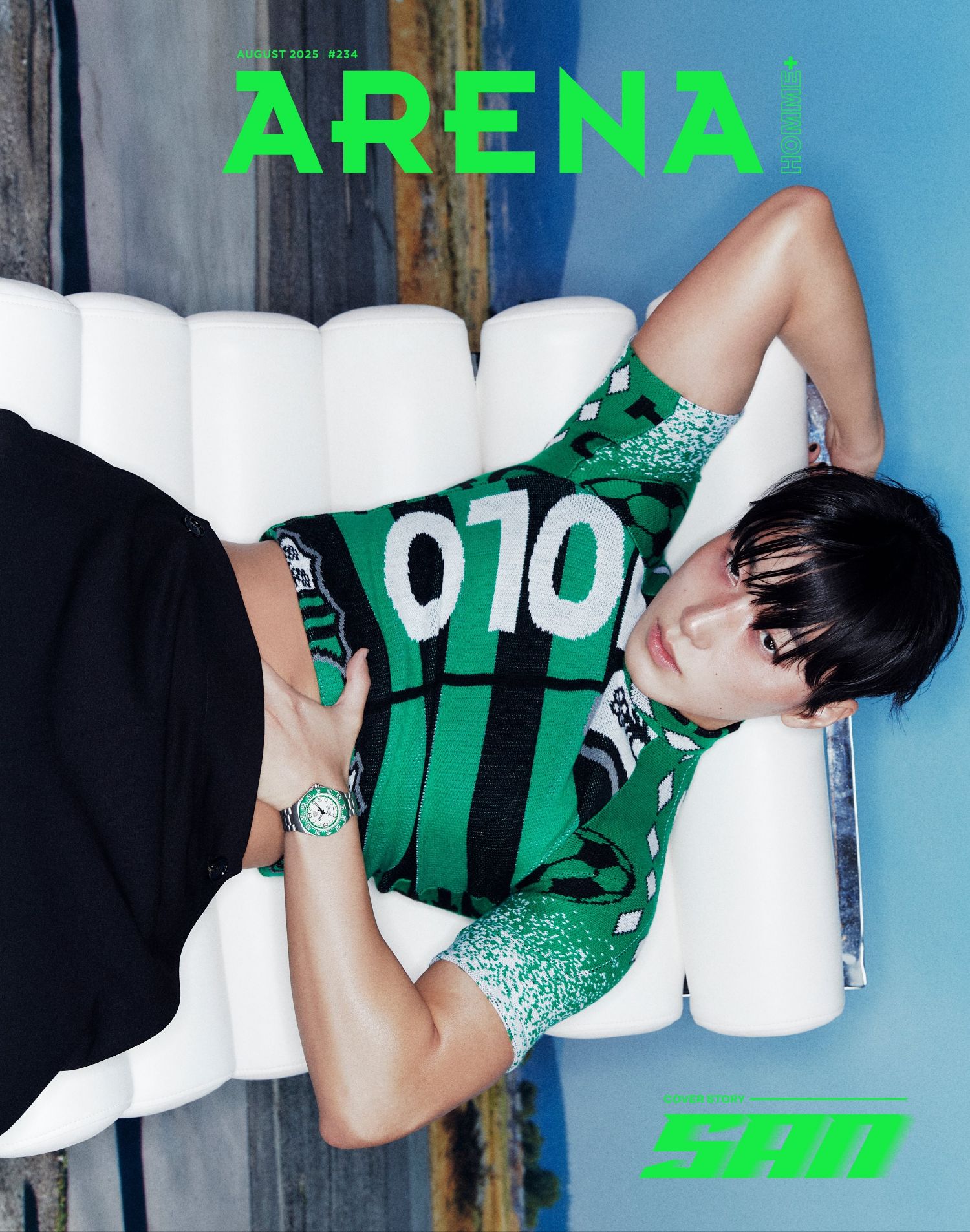 Recent activity shot of San (ATEEZ)