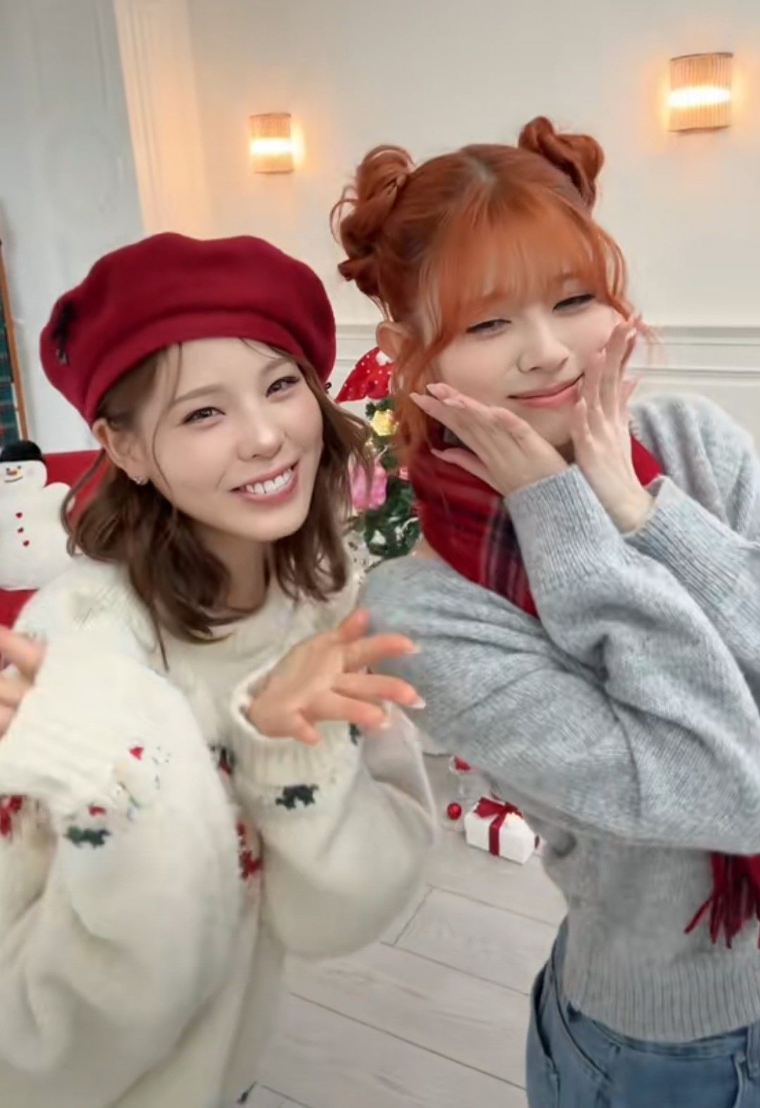 A moment captured by Mako (NiziU)'s fan