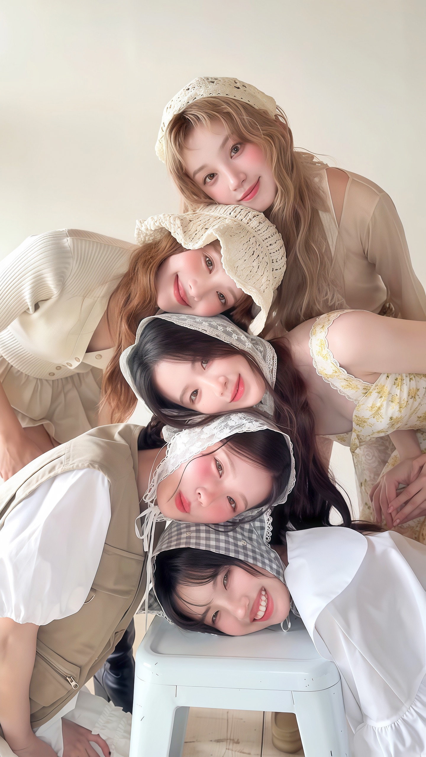 A heartfelt wallpaper shared by i-dle's fans