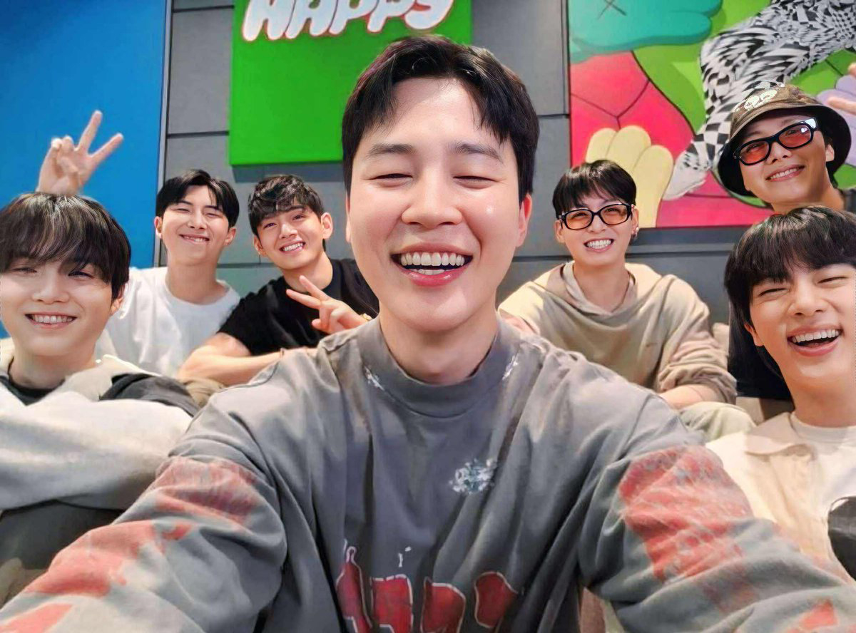 A moment captured by BTS's fan