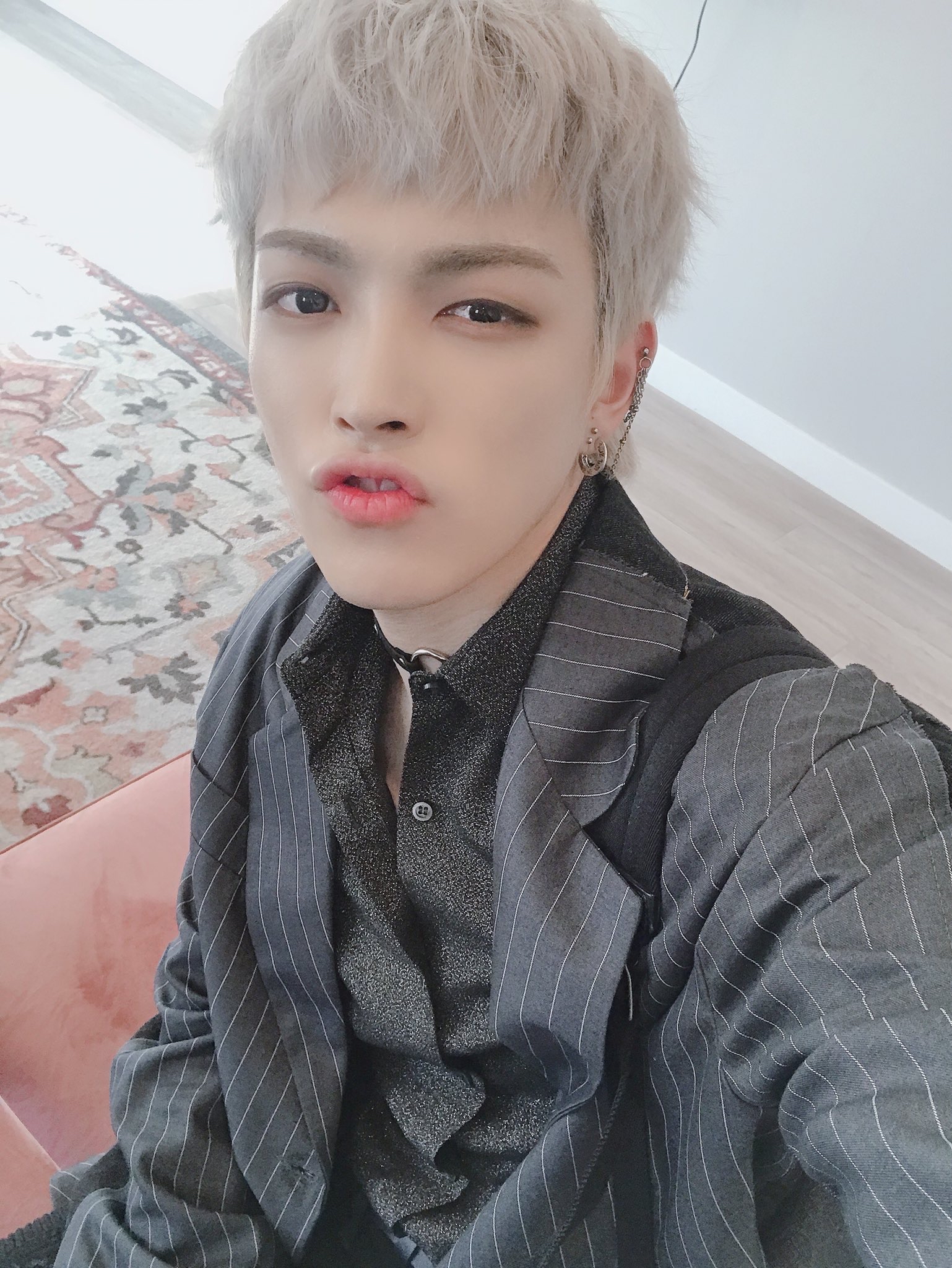 A moment captured by Hongjoong (ATEEZ)'s fan