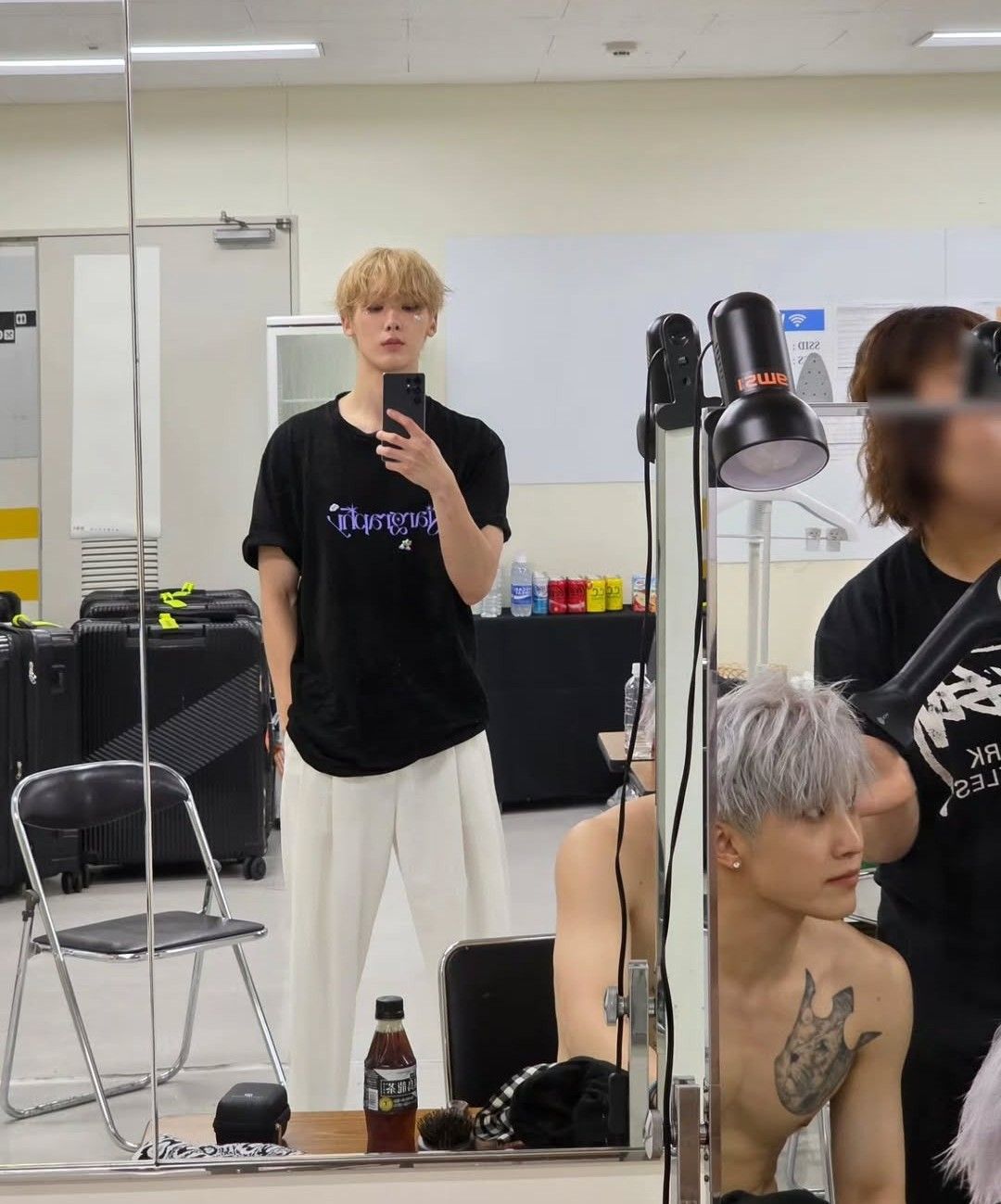 A moment captured by Sanha (ASTRO)'s fan